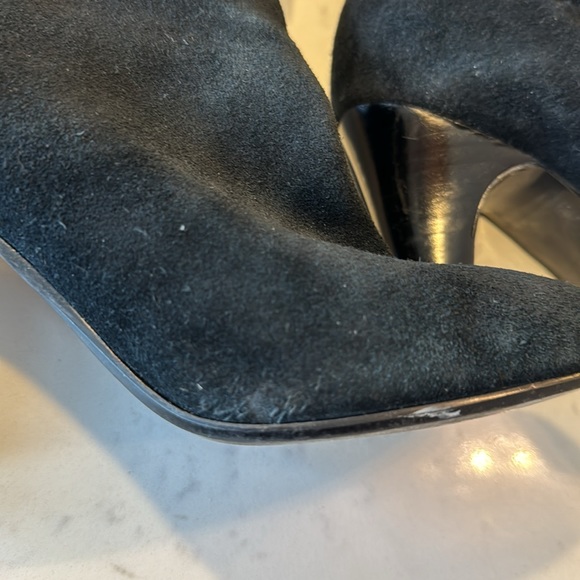 Nine West Black Heeled Boots - Picture 6 of 9